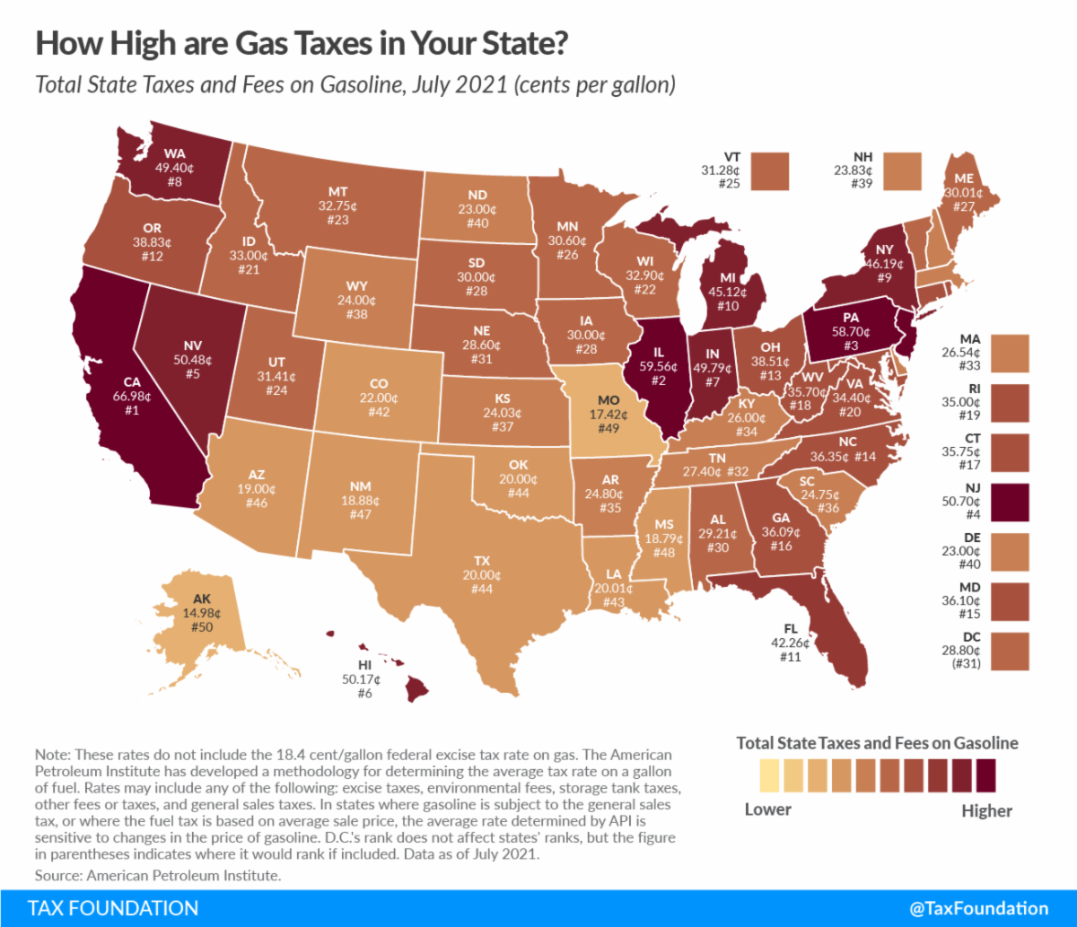 Nevada Gas Tax Rate